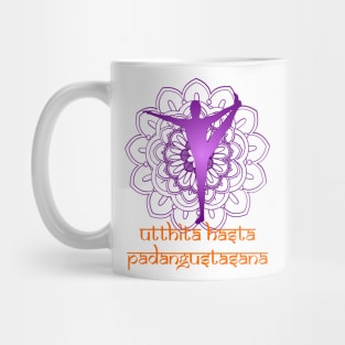 Utthiita Hasta Padgustasana Yoga Pose Mug